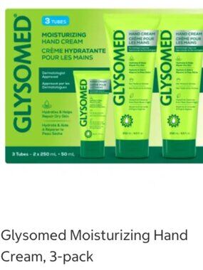 Glysomed Moisturizing Hand Cre@m, 3-pack